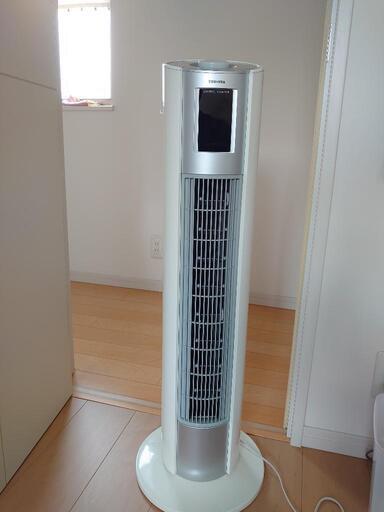 扇風機　タワー型　東芝