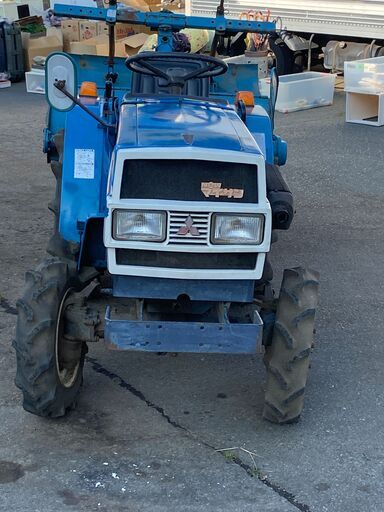 引取限定 使われてた動作品 三菱 14馬力 4WD ディーゼル トラクタ MT1401D 使用時間は975時間　厚木～