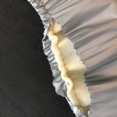 トランポリン　大人も使える　シルバー92センチの画像