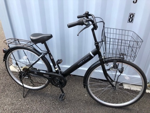 No.268 【ノーマルLEDライト, 6段変速】★激安★ 中古自転車   26インチ 軽整備済み 安い 防犯登録 町田市 麻生区 神奈川