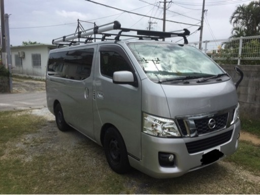 NV350  アルミルーフキャリア　中古リアラダーセット