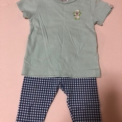 ワンワンTシャツとレギンス
