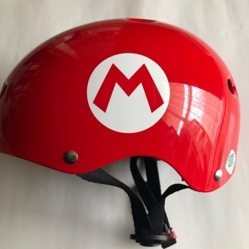 ?自転車キッズ用　マリオヘルメット