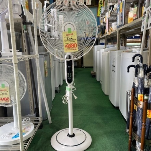 リモコン付き扇風機