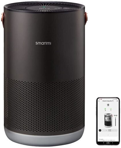 Smartmi　空気清浄機　スマート　ブラック　動作確認品、ほぼ未使用、美品、箱あり