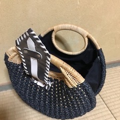 値下げ☆カゴバックの画像