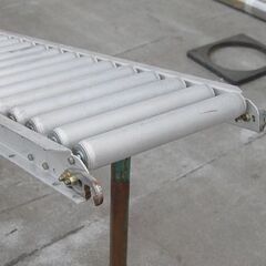 ① マルヤス アルミ コンベアローラー 長さ310cm 幅39cm 片側フック