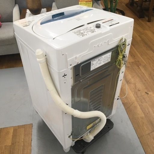 S024東芝 全自動洗濯機 5kg ステンレス槽 グランホワイトAW-5G5(W)⭐動作確認済 ⭐クリーニング済
