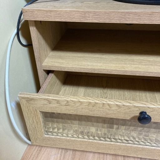 最終値下げテレビボード　870 ライトブラウン新品同様