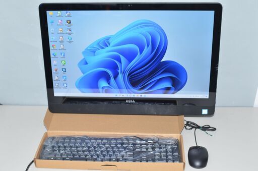 中古一体型パソコン 最新Windows11+office DELL INSPIRON 5488 Core i7-7700T/新品爆速SSD256GB/メモリ8GB/ブルーレイ/23.8インチ/訳あり