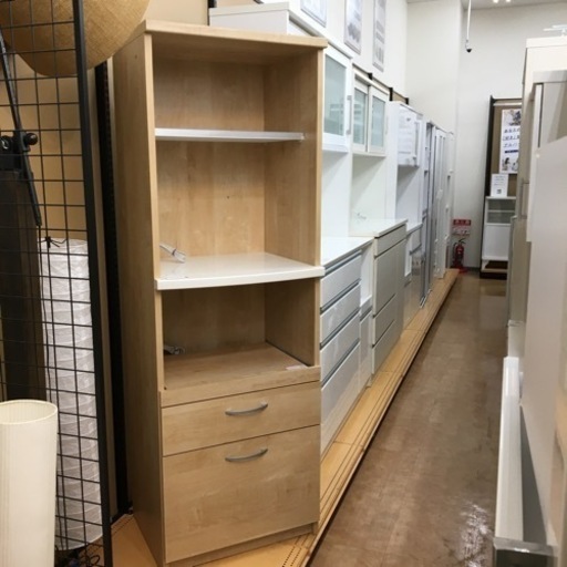 【トレファク摂津店】ナチュラル×ホワイトカラーのレンジボードが入荷致しました！