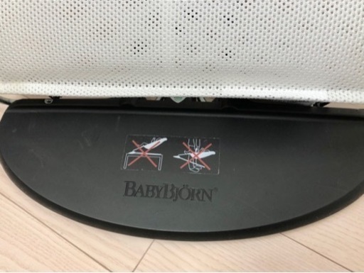 【BabyBjorn】ベビービョルン　バウンサー　メッシュ　ホワイト　