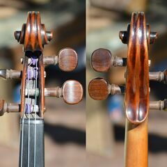 【選定分類：III-⑨オールド・ファクトリーメード・伊太利】Violin Attributed to Carlo Testore1695●国内修復・セッティング・調整未済●試奏可の画像