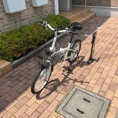 折りたたみ自転車あげます