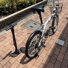 折りたたみ自転車あげますの画像
