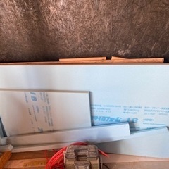断熱材　スタイロフォームです