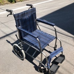 ◆車イス/介護用・アルミ製スタンダードタイプ/介助用