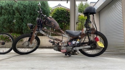 スーパーカブ チョッパー 88cc登録  実際50cc