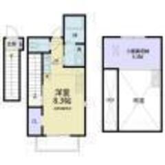 💖初期費用0円対応💖東武日光線「上今市駅」駅徒歩8分🌟1R🎵管理番号「141761」  - 日光市