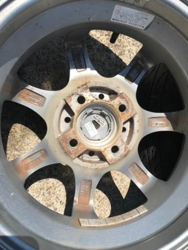 軽自動車用7スポークアルミ