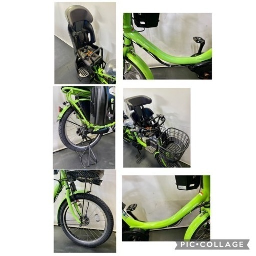 関東全域送料無料 保証付き 電動自転車 ヤマハ パスバビー 20インチ 8.7ah 3人乗り 現行型