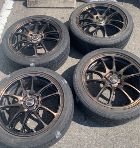 215-45-17 Abachro アルミホイール