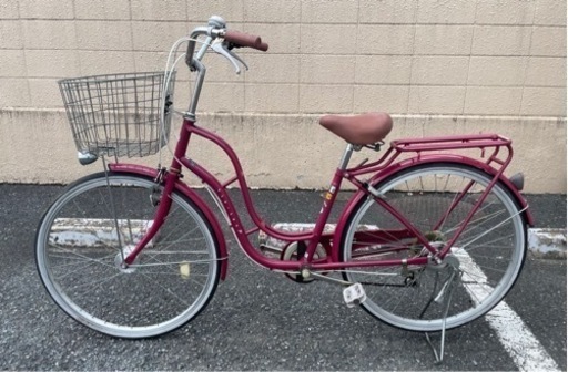 GM215【近隣配達可能】tic-tac 6段ギア　26インチ　ピンク　自転車　リサイクルショップ　ケイラック朝霞田島店　ケイラック　埼玉県　朝霞市　田島　和光市　志木市　新座市　富士見市　ふじみ野市　三芳町　戸田市　蕨市　さいたま市(岩槻以外)　川越市　所沢市　上尾市　東京都　板橋区　練馬区　清瀬市