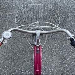 GM215【近隣配達可能】tic-tac 6段ギア 26インチ ピンク 自転車