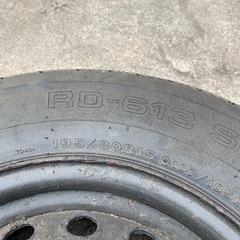 ブリジストン ハイエース スペアタイヤ未使用