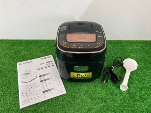 【中古品】アイリスオーヤマ マイコンジャー炊飯器 RC-MC30-B 2019年製