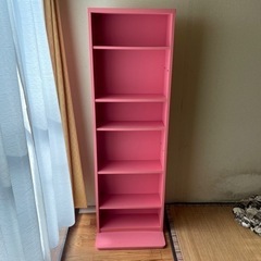 ピンクの可愛い本棚❤️