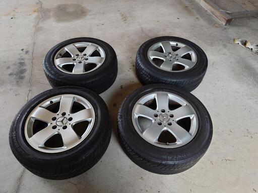 メルセデス・ベンツ純正１６インチアルミホイールセット