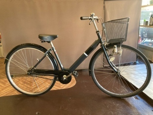 【チューブ新品！】27インチ　自転車　ブラック