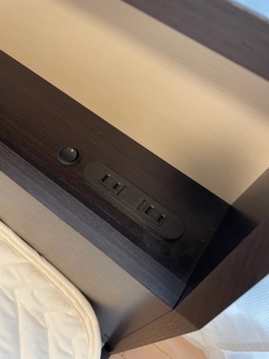 ダブルベッドセット　美品　ニトリ