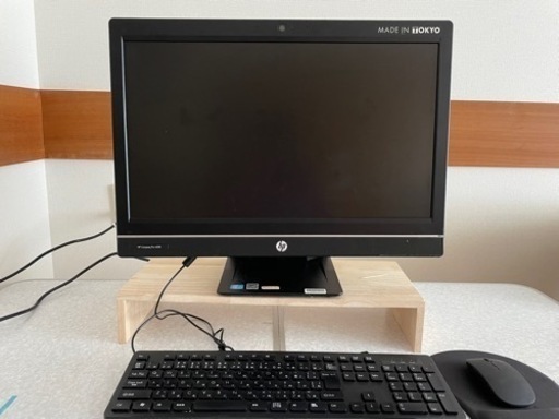 テレワークに最適 HP 6300Pro 21.5インチ大画面 第三世代Core-i5 RAM:4GB 新品SSD:256GB Webカメラ 1920x1080 Windows10 Pro 64bit Win10