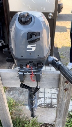 【中古】YAMAHA5馬力船外機