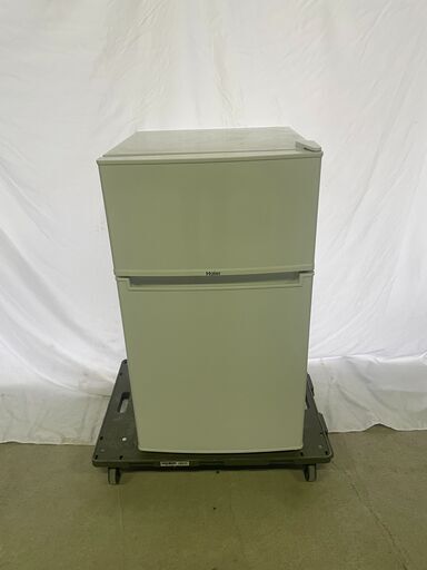 ハイアール 冷蔵庫 85L 2ドア ホワイト 単身 寝室 耐熱性能天板 コンパクトサイズ JR-N85B　2017年製