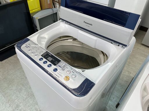 洗濯機の分解クリーニング行っています！配送設置込み　パナソニック7.0K洗濯機　2014年製　分解クリーニング済み！！コントロール基盤新品交換！！