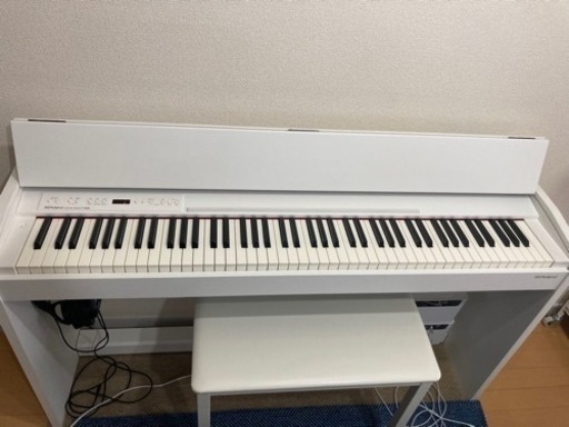 【美品】電子ピアノRoland F-140R-WH