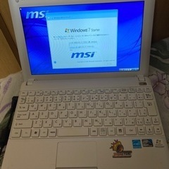 ノートパソコン　Windows7 差し上げますの画像