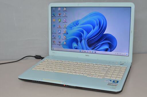 最新Windows11+office NEC LS150/C Celeron-P4600/メモリ4GB/HDD500GB/15.6インチ/DVDマルチ/HDMI/無線/テンキー/便利なソフト多数