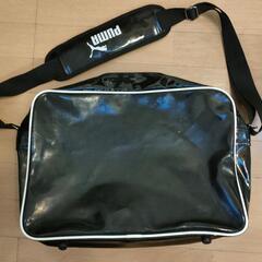 プーマ エナメルバッグ ブラック サッカー 野球 旅行 合宿の画像