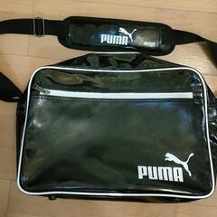 プーマ エナメルバッグ ブラック サッカー 野球 旅行 合宿