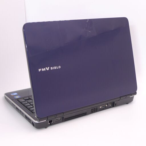 中古良品 新品爆速SSD 日本製 15.6型 青 ノートパソコン 富士通 NF/G70 Core i5 4GB Blu-ray 無線 