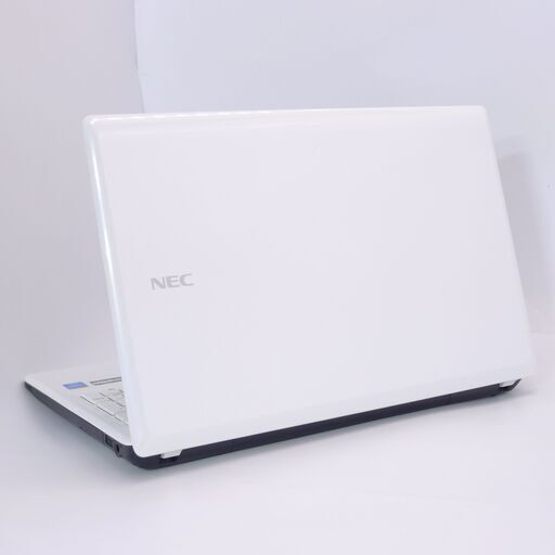中古美品 爆速SSD 15.6型 ノートパソコン NEC PC-LE150N1W-P2 Celeron 4GB DVDマルチ 無線 W