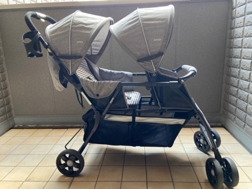 カトージ　二人乗りベビーカー