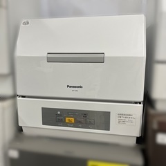 J1173 3か月保証付き！Panasonic パナソニック NP-TCR4-W 食洗乾燥機 食器洗い乾燥機 「プチ食洗」 3人用 2018年製 クリーニング、動作確認済み 新品参考定価¥45,370We was