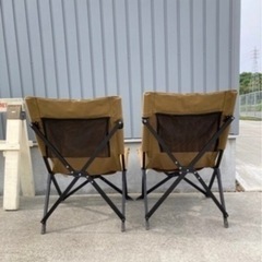 最終価格 オガワ ローチェア サンドベージュ 2脚セット