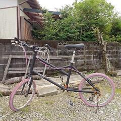 【現在取り引き中】自転車(ミニロードバイク風)