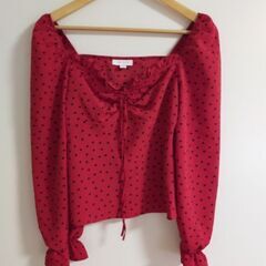 Topshop 水玉トップス